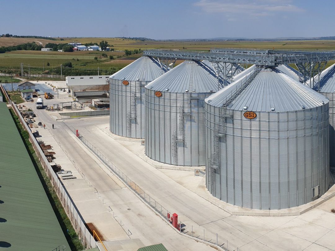 Silozuri de depozitare cereale, Săbăoani, județul Neamț