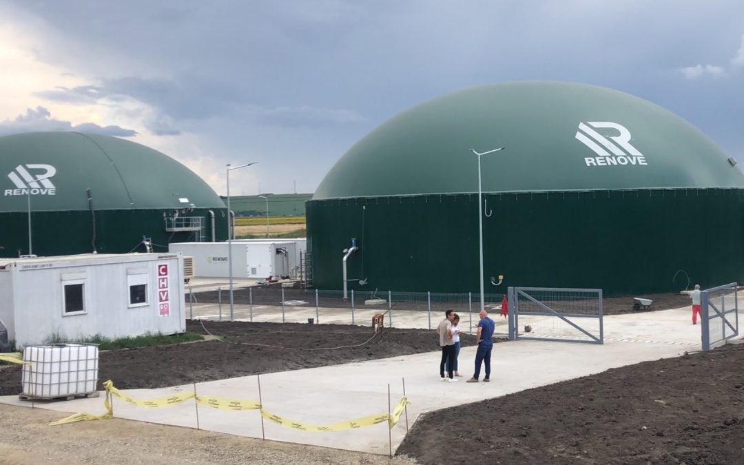 Stație Biogaz , Comuna Vladeni , Jud Iași