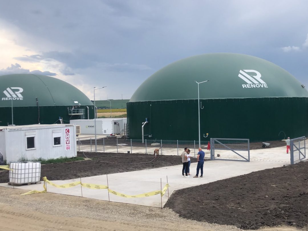 Stație Biogaz , Comuna Vladeni , Jud Iași